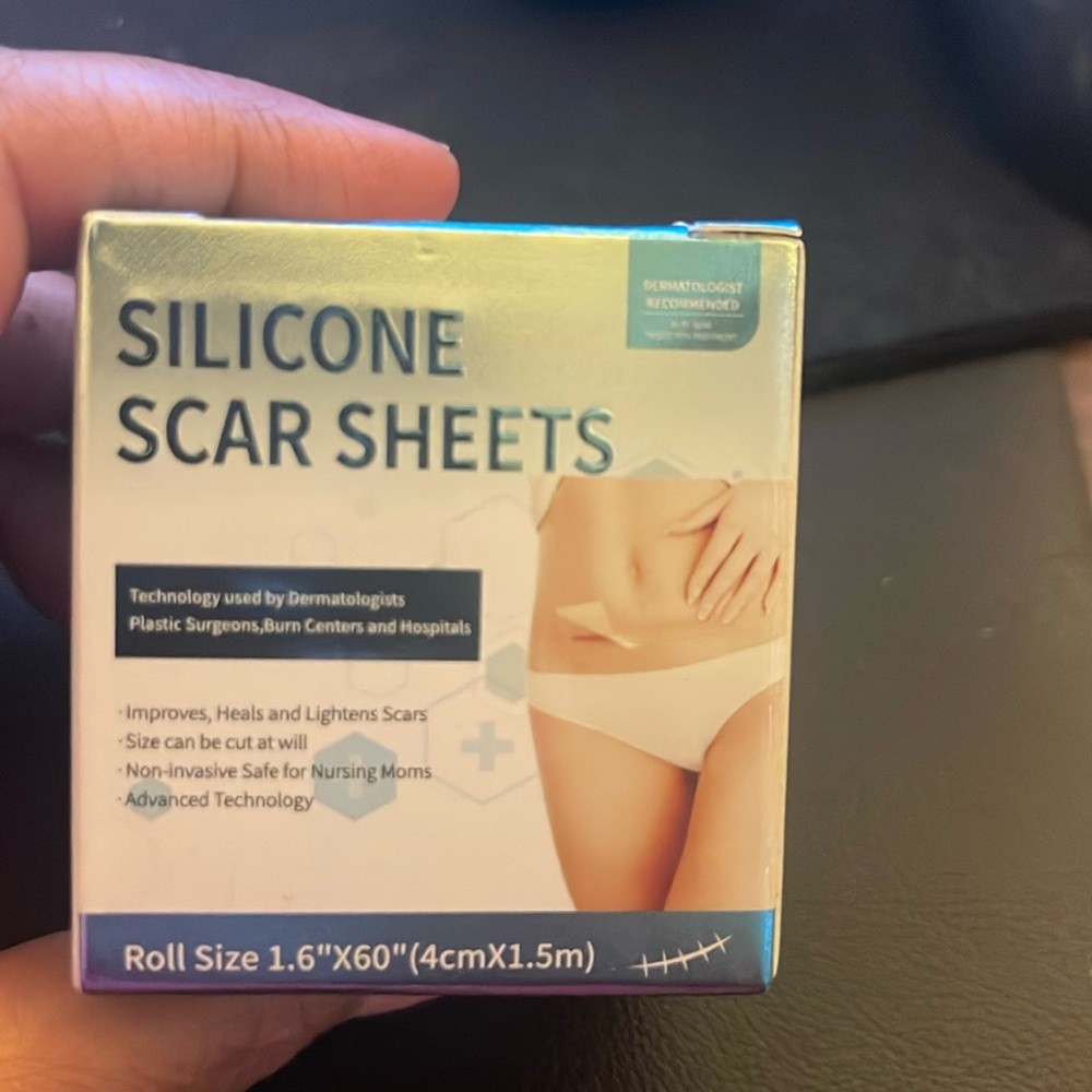 Silicone scar sheets